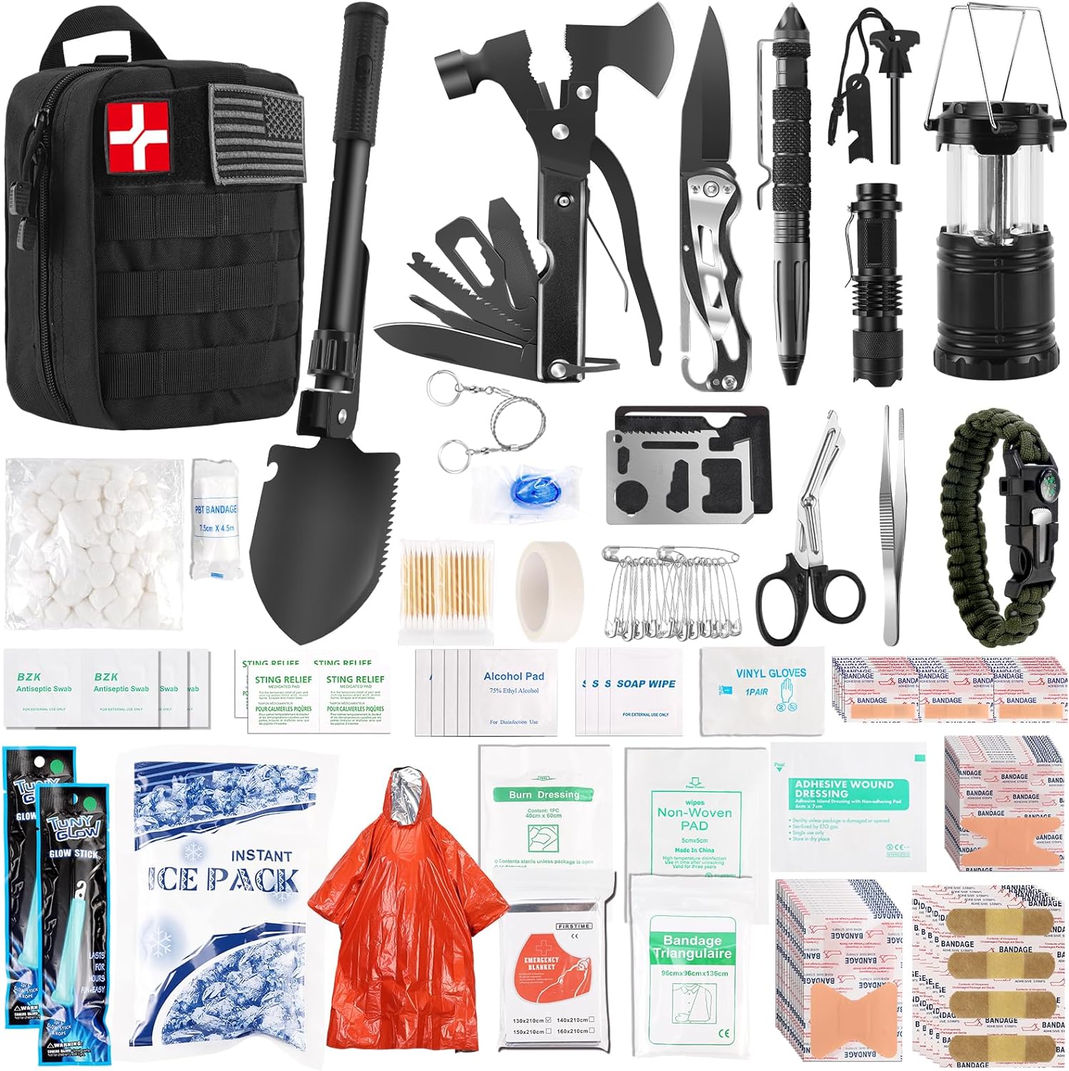 Abpir318 PCS Emergency Survival Kit Review