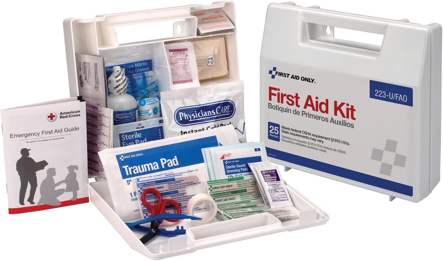 First Aid Only 223-U 25-Person Emergency First Aid Kit Review