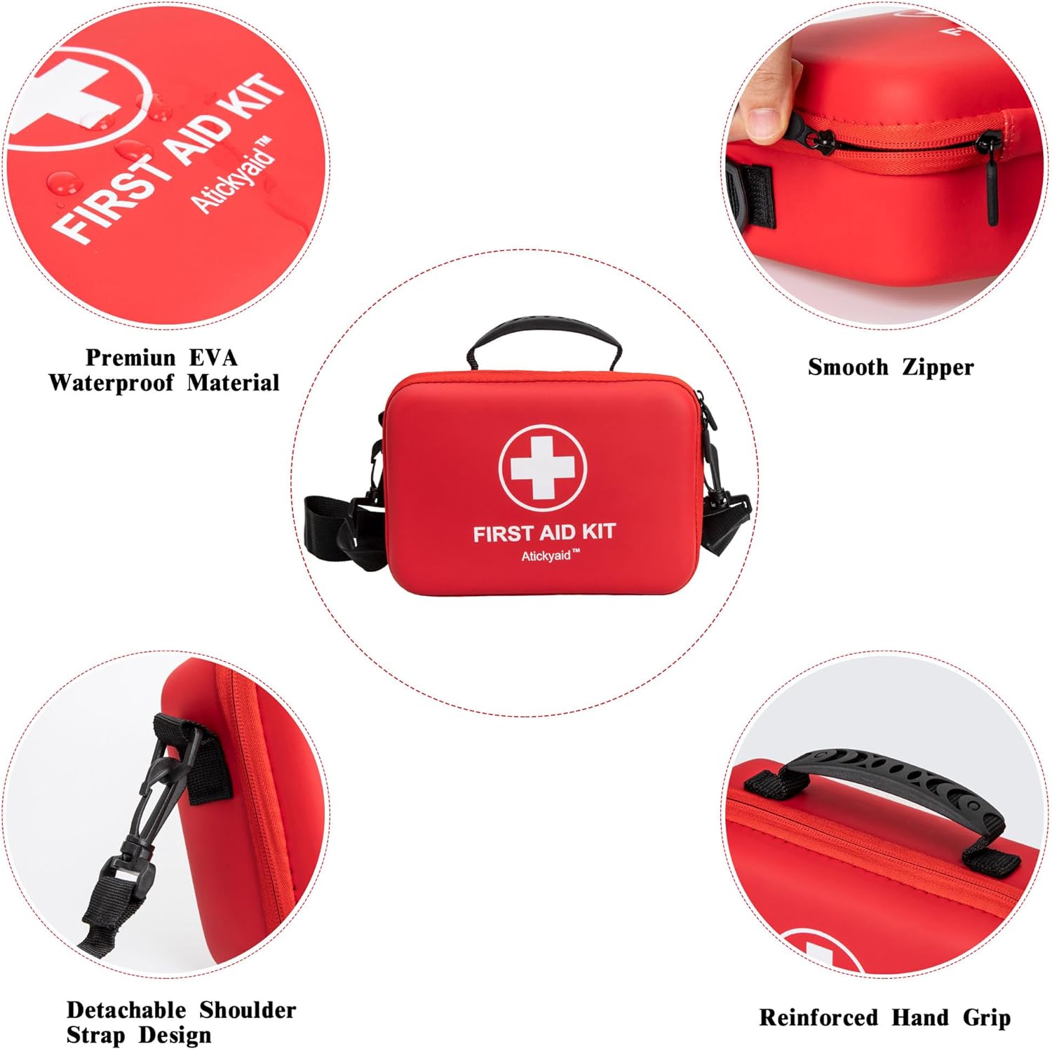 140 Piece Small First Aid Kit Review